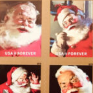 2018 Sparkling Holiday Christmas stamps - Forever Stamps