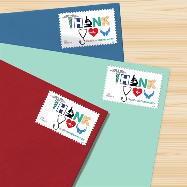 2024 Thank You, Healthcare community Stamps - Forever Stamps