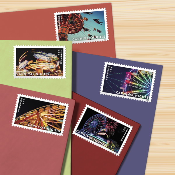 2024 Carnival Nights Stamps - Forever Stamps