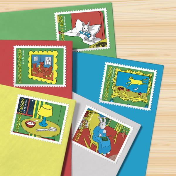 2025 Goodnight Moon Stamps 80 pcs - Forever Stamps