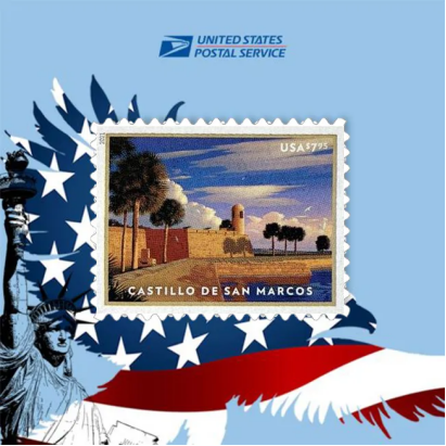 2021 Castillo De San Marcos Stamps - Forever Stamps