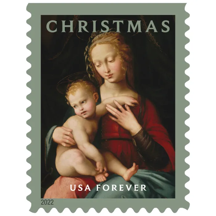 2022 Virgin and Child - Forever Stamps