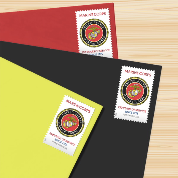 2025 U.S. Marine Corps 250th Stamps - Forever Stamps