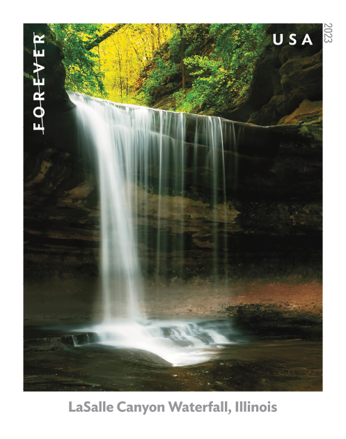 2023 Waterfalls Stamps 100 PCS - Forever Stamps