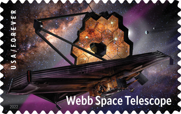 2022 James Webb Space Telescope Stamps - Forever Stamps